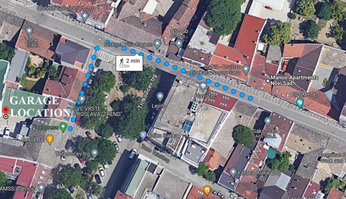 Manoir Apartments City Center Novi Sad Luaran gambar